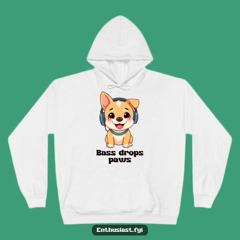 Funny Music Dog Hoodie: Cozy Up with Your Favorite Tunes and Furry Friend