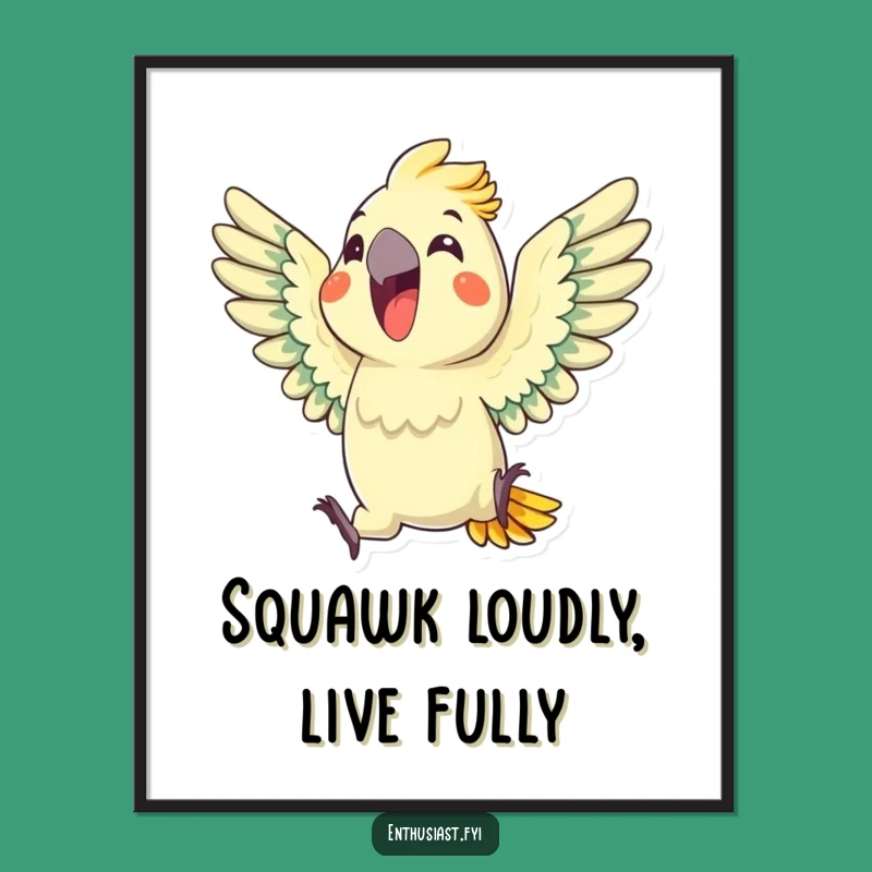 Free Printable Parrot Art: Funny Colorful Downloadable Wall Decor