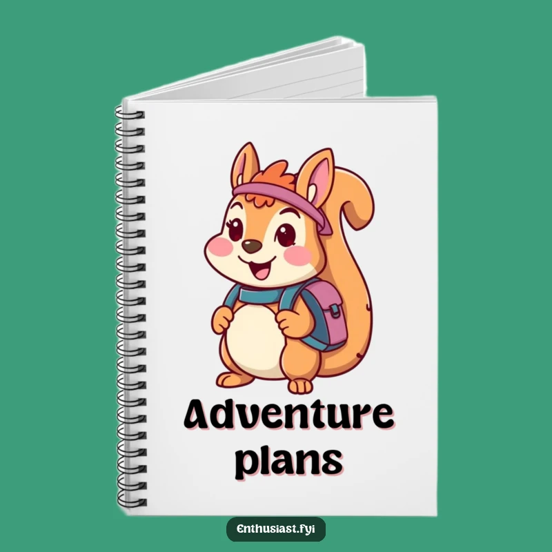 Funny Squirrel Adventure Journal: Log Your Journeys with This Hilarious Explorer's Notebook