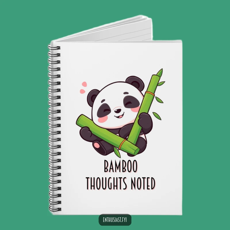 Funny Panda Bamboo Journal: Proud Sigh, Perfect Gift for Writers and Dreamers