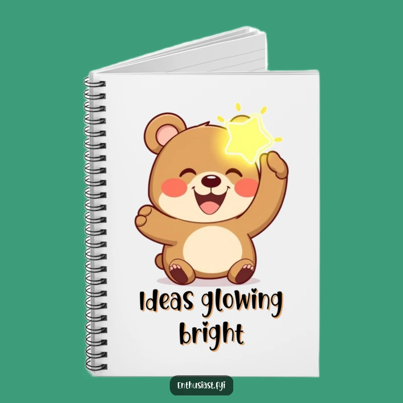 Funny Bear Dreamer's Notebook: Holding onto Joy, Perfect Funny Gift for Journaling