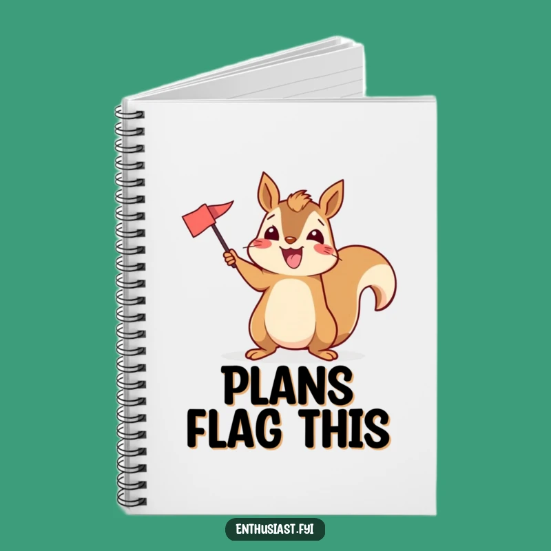 Funny Excited Squirrel Notebook: Jot Down Your Enthusiastic Ideas