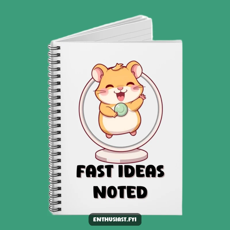 Funny Hamster Wheel Journal: Giggling Energy, Perfect Gift for Busy Minds