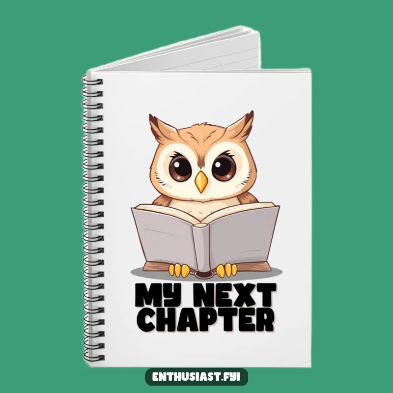 Funny Owl Reading Notebook: Jot Down Brilliant Ideas with Style