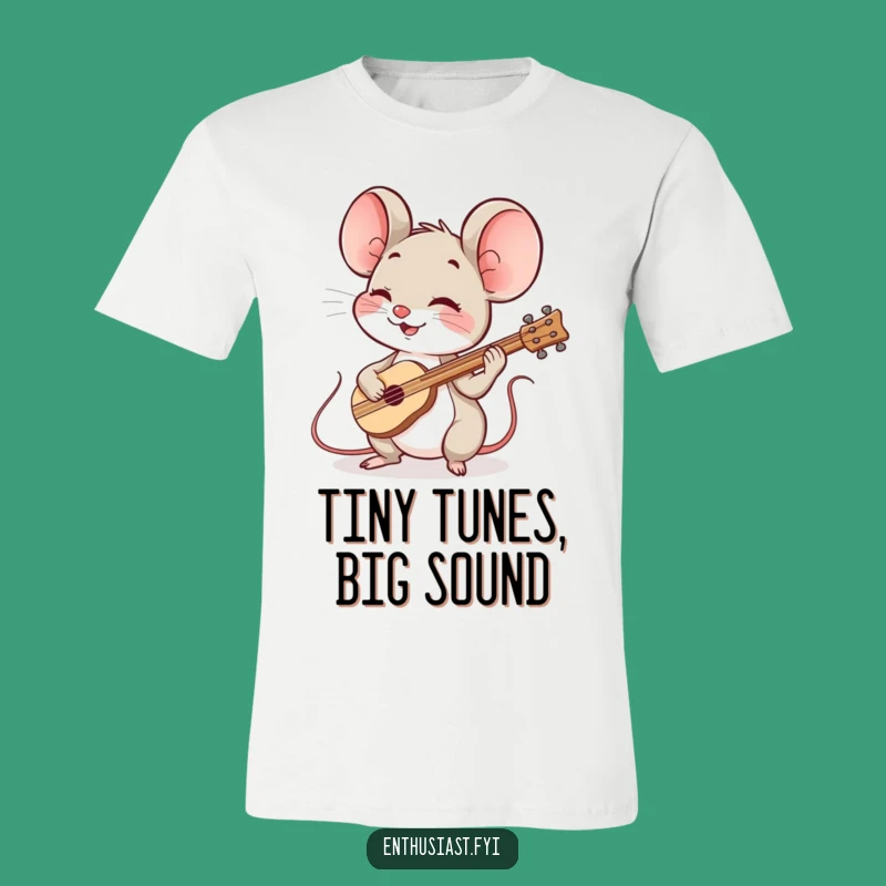 Funny Mouse Jam Session T-Shirt: Musical Fun for Everyone